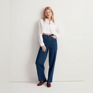 Madewell The Perfect Vintage Wide-Leg Jean in Fairdale Wash